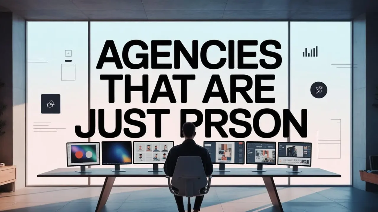 Agencies That Are Just One Person