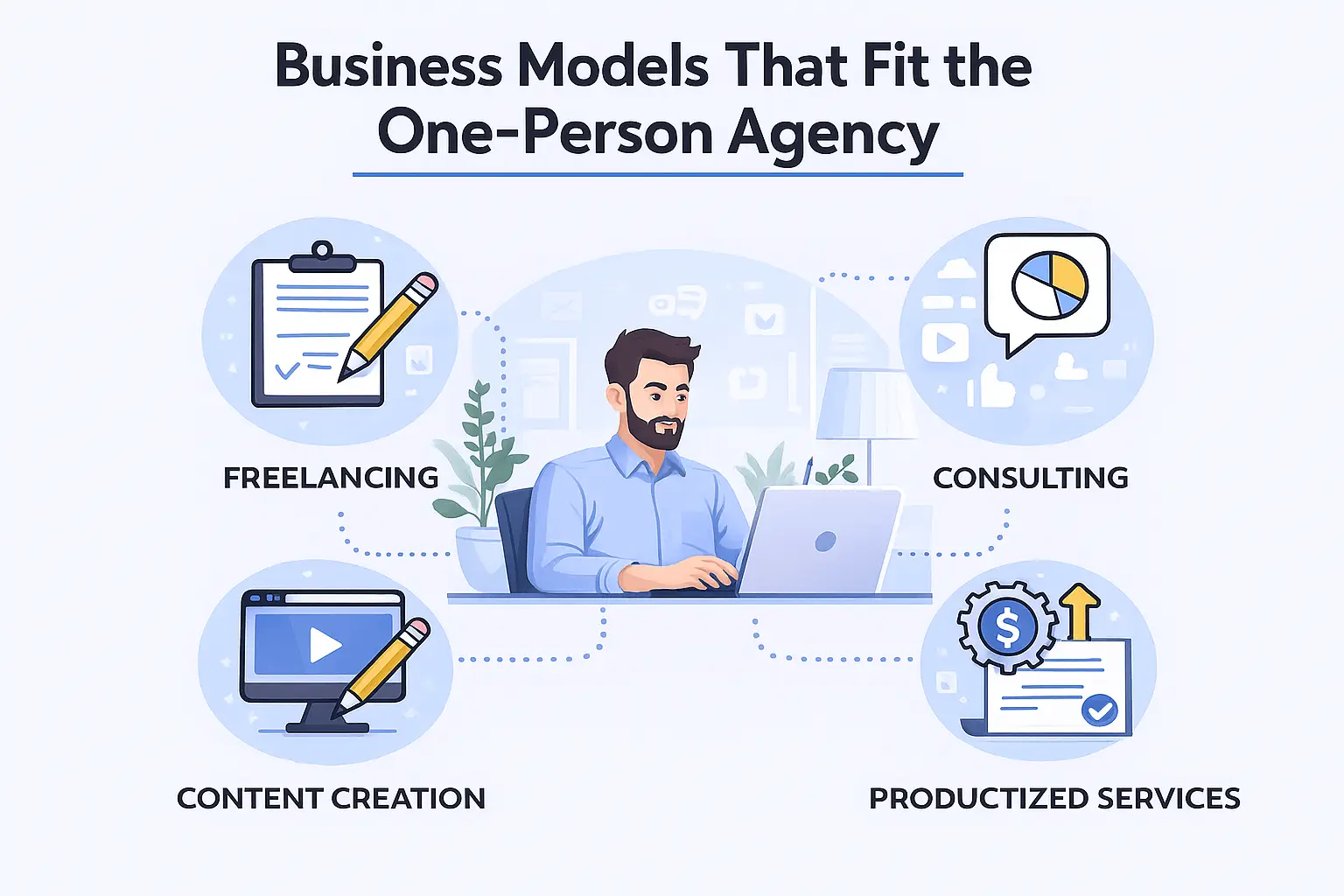 Business Models That Fit the One-Person Agency