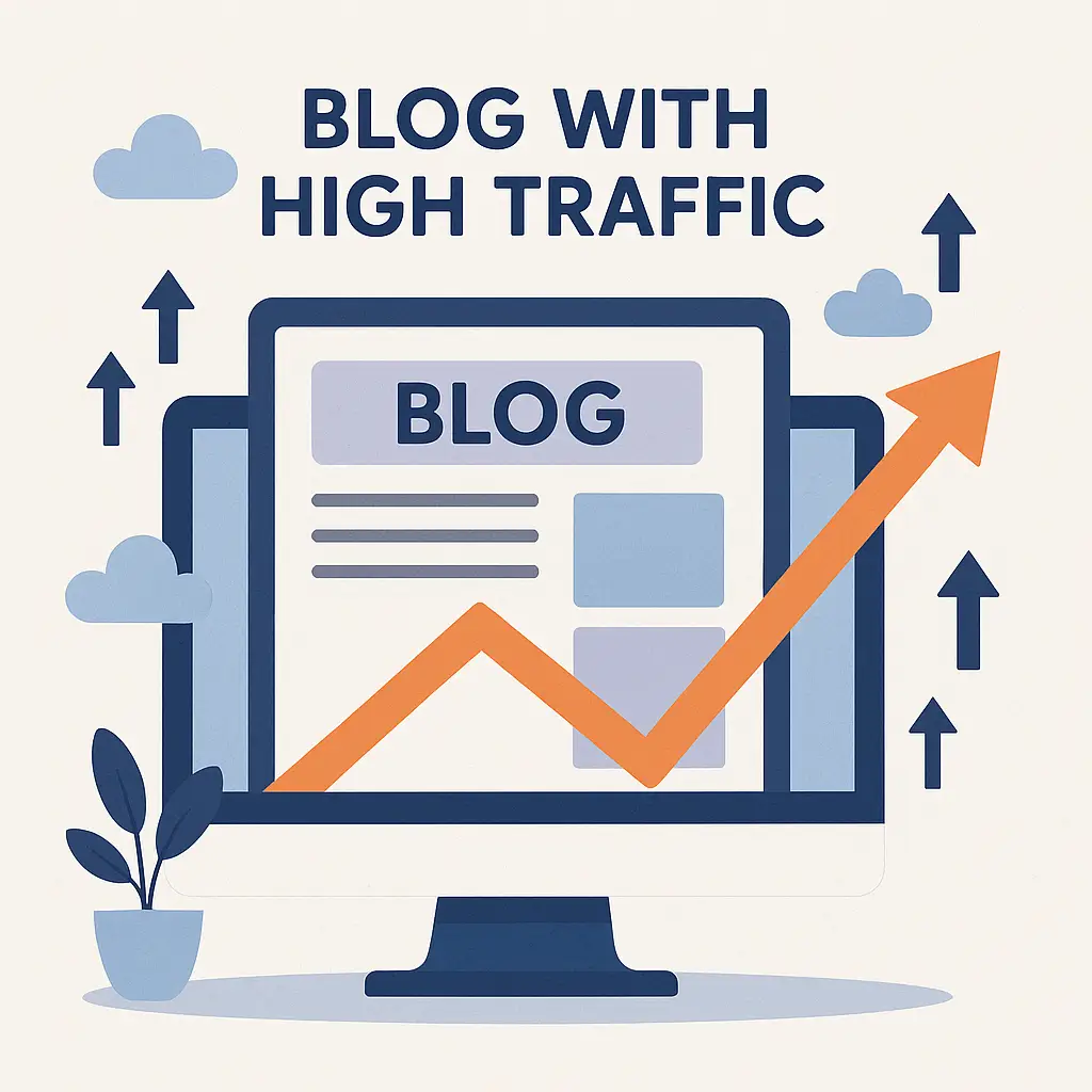 Blog with High Traffic