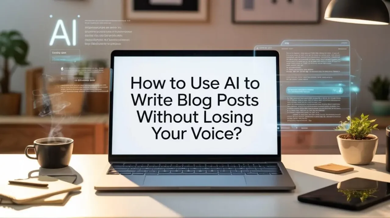 How to Use AI to Write Blog Posts Without Losing Your Voice